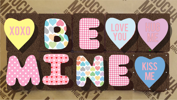 Misk'i Brownie Message - Be Mine
