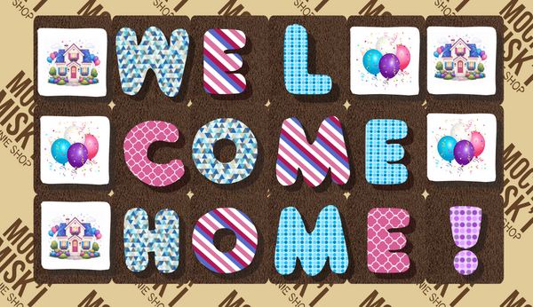 Misk'i Brownie Message - Welcome Home!