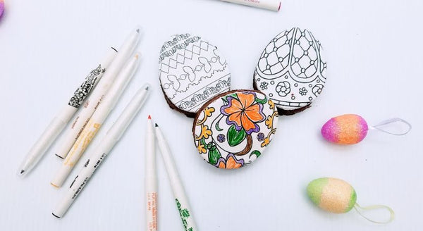 Misk'i Brownies - Coloring Easter Egg Brownies