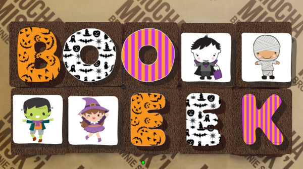 Misk'i Brownie Message - Boo Eek