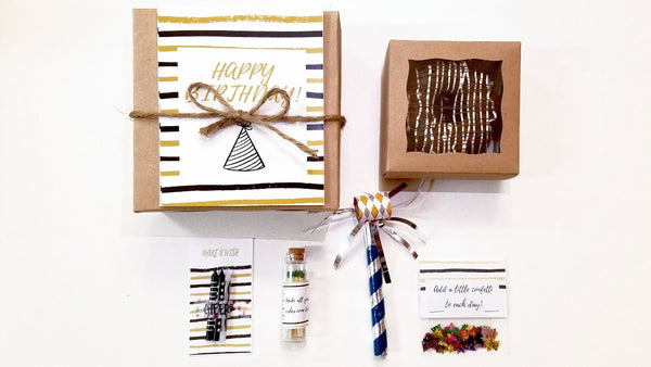 Misk'i Brownie Box - Birthday