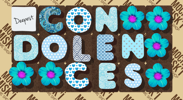 Misk'i Brownie Message - Deepest Condolences