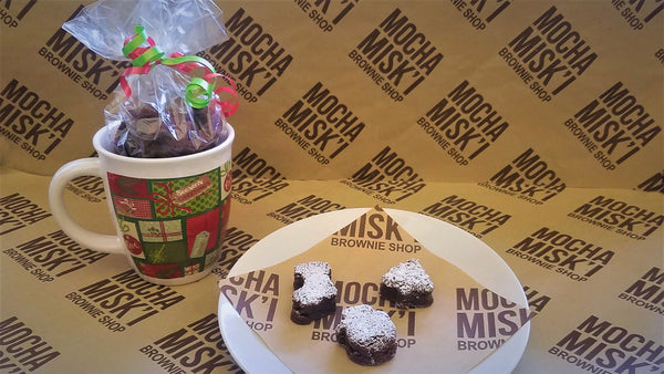 Misk'i Brownies - Holiday Brownie Mug