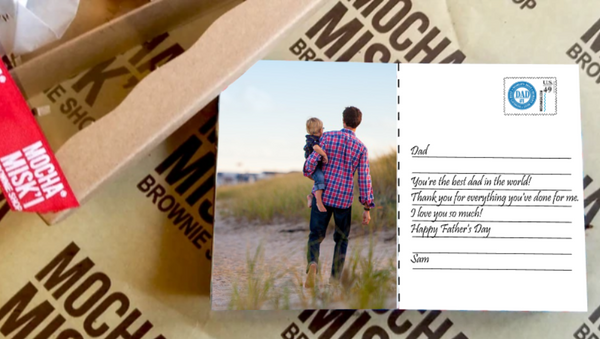 Misk'i Postcard - Selfie Father's Day