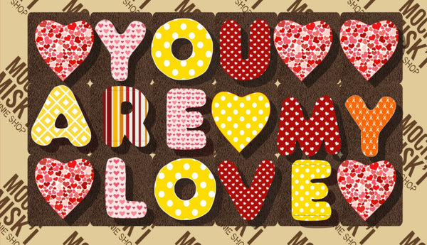 Misk'i Brownie Message - Large