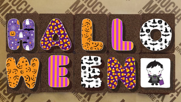 Misk'i Brownie Message - Halloween