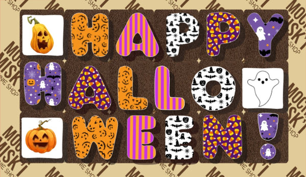 Misk'i Brownie Message - Happy Halloween