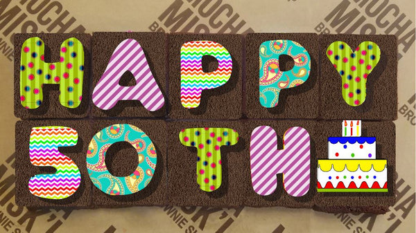 Misk'i Brownie Message - Age Birthday