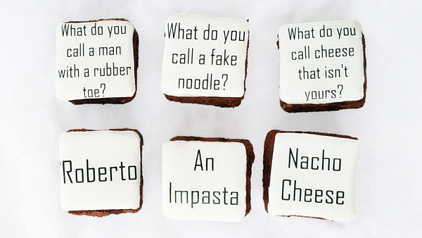 Misk'i Platter - Decorated Brownie Platter