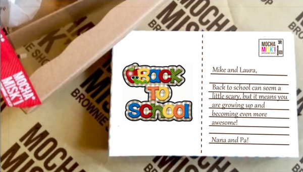 Misk'i Brownie Postcard - Back to School