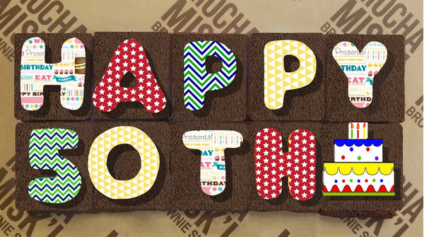 Misk'i Brownie Message - Age Birthday