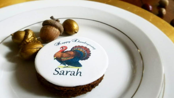 Misk'i Individually Decorated Brownies - Thanksgiving