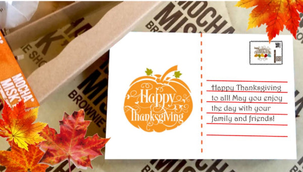 Misk'i Postcard - Thanksgiving